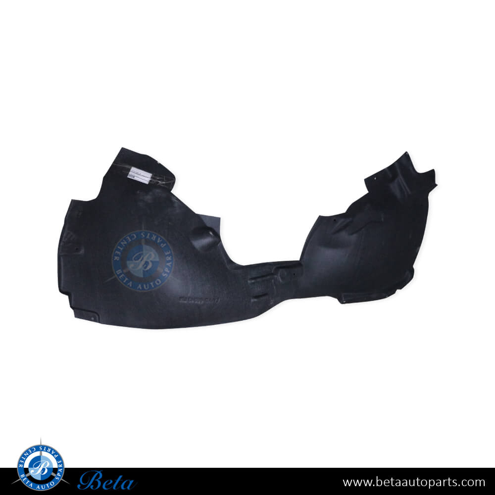 Right Side Front Wheel Fender Liner - Flannel for Audi Q5 2009-2017 models, Part Number 8R0821172F Right Side Front Wheel Fender Liner - Flannel for Audi Q5 2009-2017 models, Part Number 8R0821172F